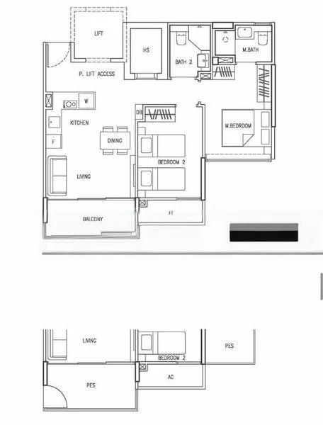 2 Bed Apartment (Condo) for Rent in  35 Gilstead - Image 14